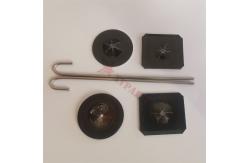 China Stainless Steel J Hooks & Speed Clips For Fixing Solar Panel Guard Mesh supplier