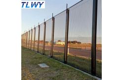China Anping TLWY Line Post 60*2mm Airport Perimeter Fencing High Security supplier