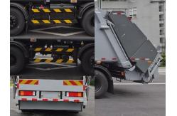 China Compression Rubbish Rear Loaders Manual Compressed Garbage Truck supplier