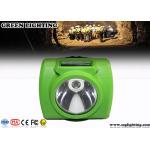 Anti - Explosion Led Mining Lamp , 13000 Lux Hard Hat Lights With USB Charger for sale