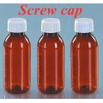 Amber Medical Syrup Bottles 120ml 150ml Pet Syrup Bottles Ybb Standard for sale
