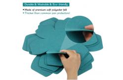 China Cyan Felt Pan Separators Protectors For Stacking Cookware supplier