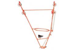 China Inspection Trolleys Hydraulic Cable Drum Jack 1kN 1.5kN Rated Load supplier