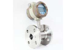 China DN100 DN50 Turbine Flow Meter , Ex ia IIC T4 Oil Flow Sensor supplier