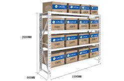 China Customized Column And Beam Garage Storage Shelves , Light Duty Racking System supplier