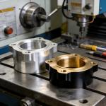 Ra0.2-Ra3.2 Roughness Custom Machined Aluminum Parts Natural Silver for sale