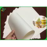 EU US FDA Certification Approved 210gsm White Kraft Paper For salad bowl for sale