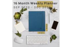 China 100GSM Ivory Paper Large Academic Planner Weekly Daily Schedule supplier
