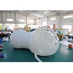 Commercial Inflatable Bubble Sphere Tent with Two Room one Tunnel for Sale