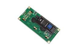 China Yellow Green Light 1602 16X2 Character LCD Display Module Black Board Module supplier