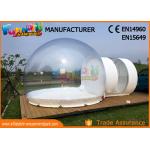 Transparent Advertising Inflatables / Inflatable Bubble Room 8m Diameter for sale