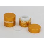 Gold Empty Face Cream Containers For Homemade Beauty Products 30ml Cute for sale