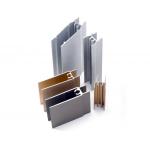 Anodized Polished Aluminum Profile For Glass Sliding Door Wardrobes Frame