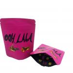 ODM Soft Touch Mylar Bag 2oz Biodegradable Stand Up Pouches Food Packaging for sale