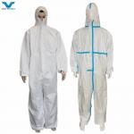 Waterproof Microporous Disposable Coverall with Hood Xxxxl Size Tyvek Alternative for sale