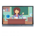 75 Inch Interactive Flat Panel Android System Wall Mount For Meeting Room for sale