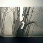 ISO9001 Inner Carved Artwork Etched Ornamental Crystals for sale
