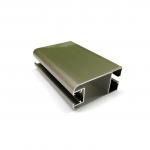 OEM Oxidized Smooth Anodized Aluminum Extrusion Profiles For Doors Frame for sale