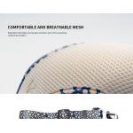 Breathable Dog Collar Harness And Leash Set Printed Customized Harness Leash Set