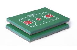 China Non Toxic Silicon PU Flooring System Basketball Surface Impact Resistant supplier