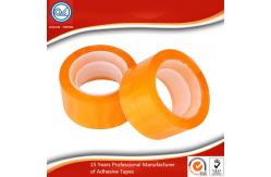 China Clear Low Noise Stable BOPP Packaging Tape High Adhesive 45mic supplier