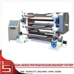 Vertical Plastic Film High Speed Slitting Machine With Auto Tension for sale