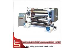 China Vertical Plastic Film High Speed Slitting Machine With Auto Tension supplier