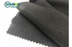 China Double Dot Fusible Interlining Fabric For Business Casual Suit Eco Friendly supplier