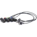 China ODM Lockable Camera Audio Cable , 3 Pin XLR Male To 3.5 Mm Cable For Sony D11 for sale