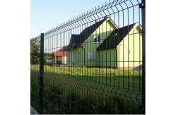 China PE Coated Green 3D Fence Welded Wire Fencing V Mesh supplier