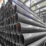 1.5mm Thin Wall Stainless Steel Tube 12m Length 3 Inch OD Q345B Black Carbon Steel Pipe for sale