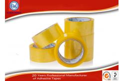 China 48mm x 66m Carton Sealing BOPP Packaging Tape Clear Yellowish supplier