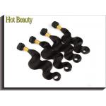 6A+ Remy Virgin Human Hair Extensions Natural Black Body Wave