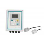 Clamp On Transit-time Ultrasonic Flow meter  Wall-mounted Type Liquid Measure for sale