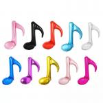 Wholesal  Wedding Birthday Party Mylar Helium 18 inch Music Note Foil Balloons for sale