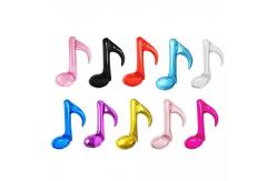 China Wholesal  Wedding Birthday Party Mylar Helium 18 inch Music Note Foil Balloons supplier