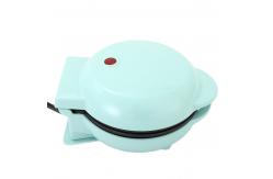 China Electric Mini Waffle Maker Machine Non-stick Plates Personal Breakfast Waffle Maker supplier