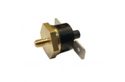 China KSD301 Manual Reset Thermostat with Screw Copper Head for Coffee Maker supplier