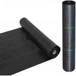 UV Stabilization Agricultural Ground Cover PP Woven Geotextile Anti Grass Mat For Weed Control Black White Green Fabric Roll For Plants for sale