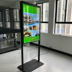 Restaurant 55 FHD 2500nit/700nit Ultra Bright Floorstanding Window LCD Digital Signage