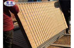 China HDP Galvanized Defensive Bastion Wall , Flood Control Bastion Barrier System In UAE supplier