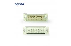 China Right Angle PCB DIN41612 Connector 3 Rows Male Euro Card Connector supplier