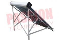 China 100 Tubes Evacuated Solar Collector Open Loop Circulation Room Hot Water Heating supplier