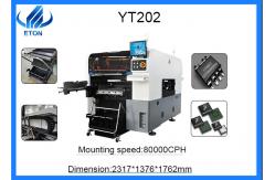 China LED Light Driver Board Mounting Machine 80000 CPH With Docking Car supplier