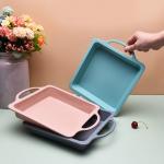Tasteless Rectangular Silicone Bread Pan 23x20cm