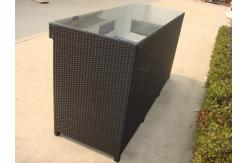 China Aluminum Frame And Resin Wicker Bar Set Bar Table For Indoor supplier