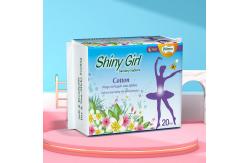 China High Absorbent Disposable Sanitary Napkin Pads Soft Cotton For Menstrual Period supplier