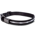 Reflective LED Dog Collar USB Rechargeable Water Resistant Running Over 8 Hours