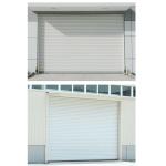 12X12m Exterior Steel Roller Shutter Door Metal Automatic Strong Windproof for sale