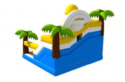 China Duck Themed PVC 6x5.5x5.4m Inflatable Combos Party Blow Up Bouncer supplier